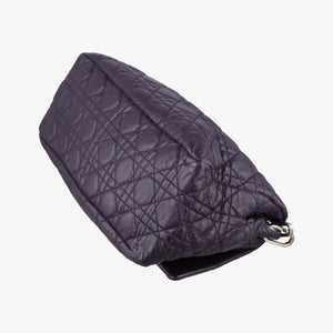 Pre-owned Christian Dior Miss Dior New Rock Cannage Stitch Purple Lambskin  shoulderbag | stylenewstar