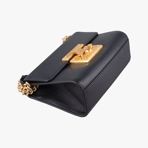 Pre-owned Gucci Padlock Black Leather 409487 shoulderbag | stylenewstar