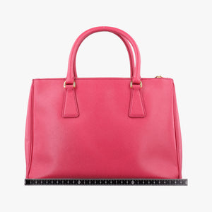 Pre-owned Prada Galleria Pink SAFFIANO Leather BN1786 shoulderbag | stylenewstar