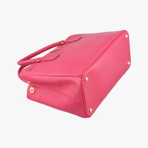 Pre-owned Prada Galleria Pink SAFFIANO Leather BN1786 shoulderbag | stylenewstar
