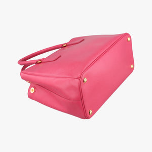 Pre-owned Prada Galleria Pink SAFFIANO Leather BN1786 shoulderbag | stylenewstar
