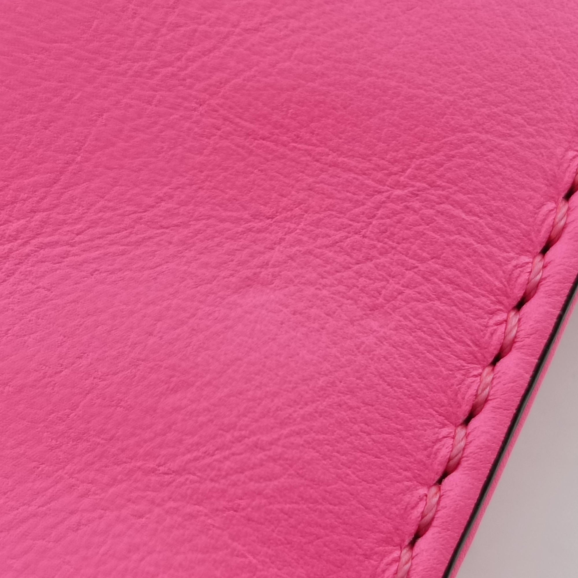 Secondhand Valentino Rockstud Glam Lock Pink Leather  shoulderbag | stylenewstar