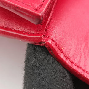 Pre-owned Yves Saint Laurent KATE Red Leather 326078 shoulderbag | stylenewstar