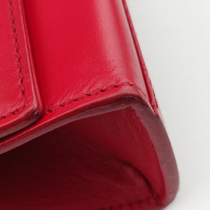 Pre-owned Yves Saint Laurent KATE Red Leather 326078 shoulderbag | stylenewstar