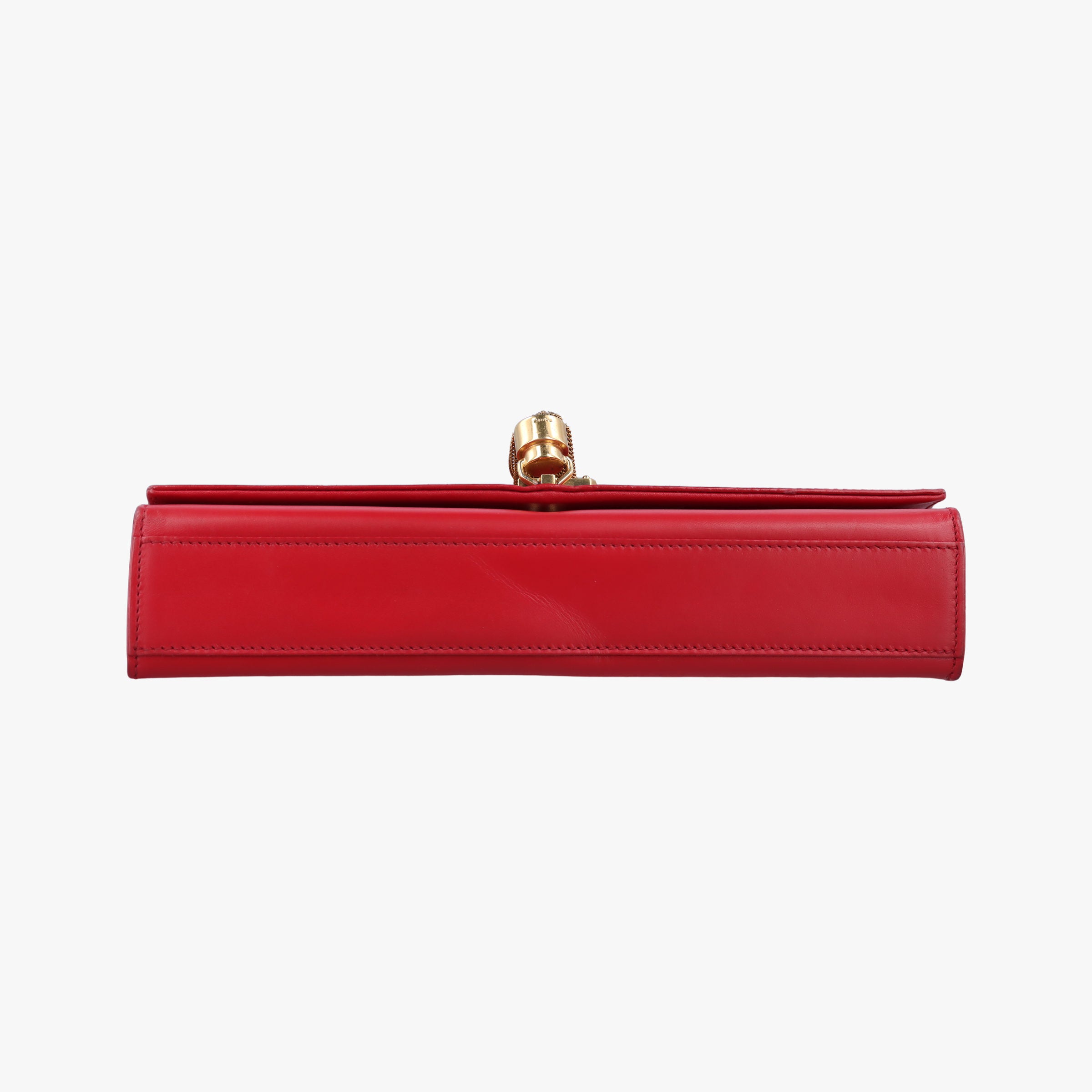 Pre-owned Yves Saint Laurent KATE Red Leather 326078 shoulderbag | stylenewstar