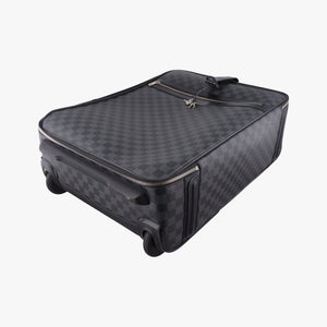 Pre-owned Louis Vuitton PEGASE 55 Graphite Damier Canvas N23299 suitcase | stylenewstar