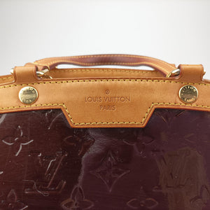 Pre-owned Louis Vuitton Brea MM AMARANTE Vernis M91619 shoulderbag | stylenewstar