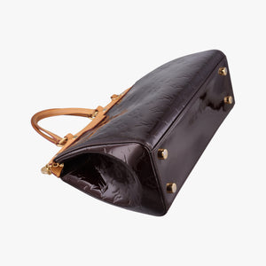 Pre-owned Louis Vuitton Brea MM AMARANTE Vernis M91619 shoulderbag | stylenewstar