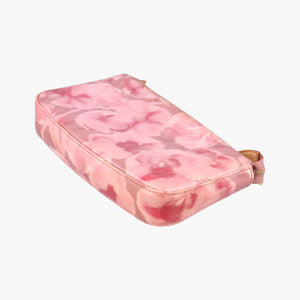 Pre-owned Louis Vuitton Pochette Accessoire Ikat Flower Rose Velours Vernis M90043 handbag | stylenewstar