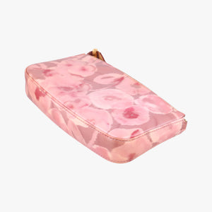 Pre-owned Louis Vuitton Pochette Accessoire Ikat Flower Rose Velours Vernis M90043 handbag | stylenewstar