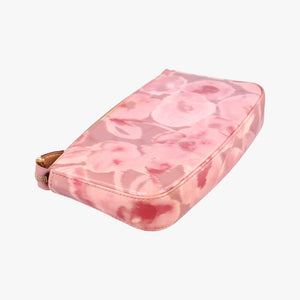 Pre-owned Louis Vuitton Pochette Accessoire Ikat Flower Rose Velours Vernis M90043 handbag | stylenewstar