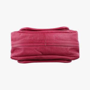 Pre-owned Chloe Paraty Rose Leather  shoulderbag | stylenewstar