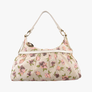Pre-owned Fendi Chef Perforated Charm Zucca Print Multicolour canvas 8BR448 handbag | stylenewstar