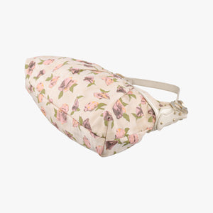 Pre-owned Fendi Chef Perforated Charm Zucca Print Multicolour canvas 8BR448 handbag | stylenewstar