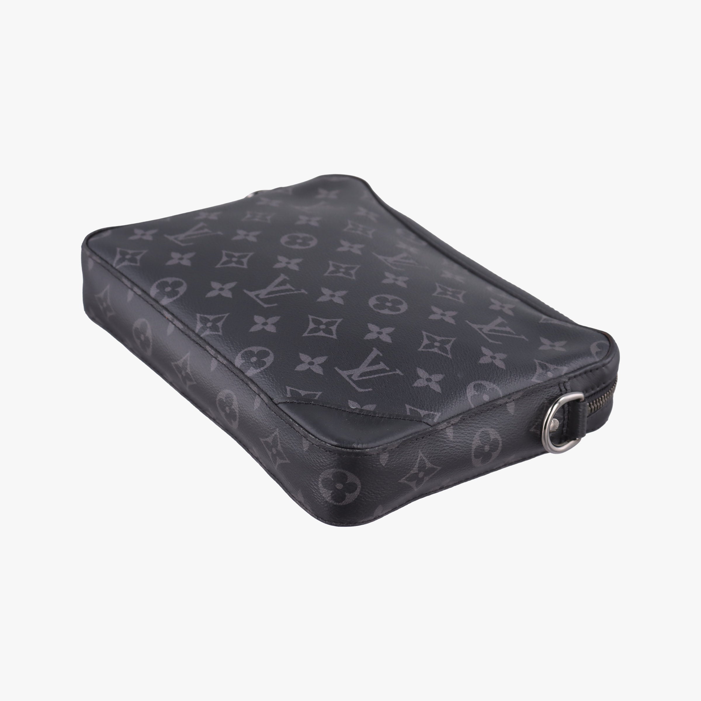 Secondhand Louis Vuitton Trio Messenger black Monogram Eclipse Reverse M69443 shoulderbag | stylenewstar