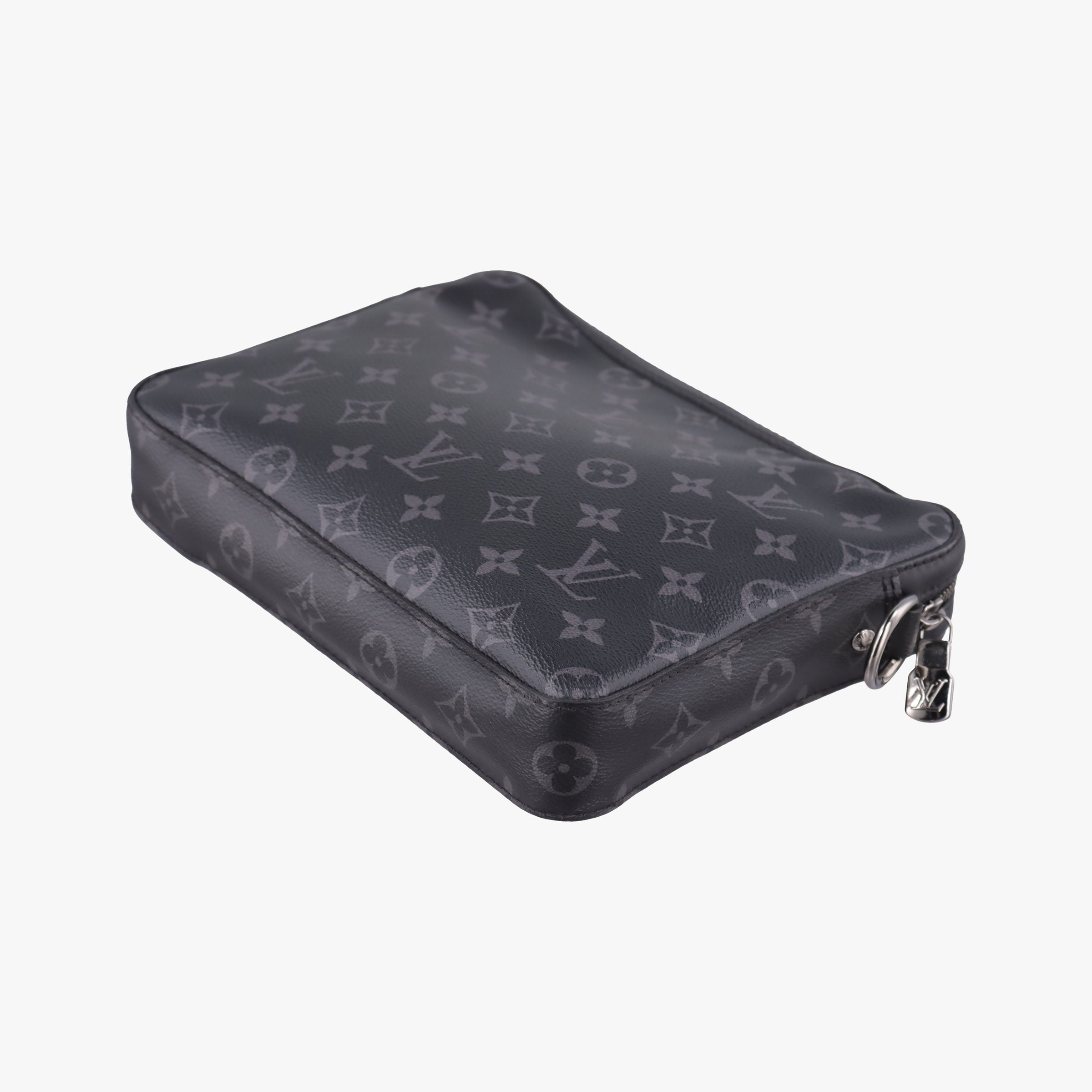 Secondhand Louis Vuitton Trio Messenger black Monogram Eclipse Reverse M69443 shoulderbag | stylenewstar