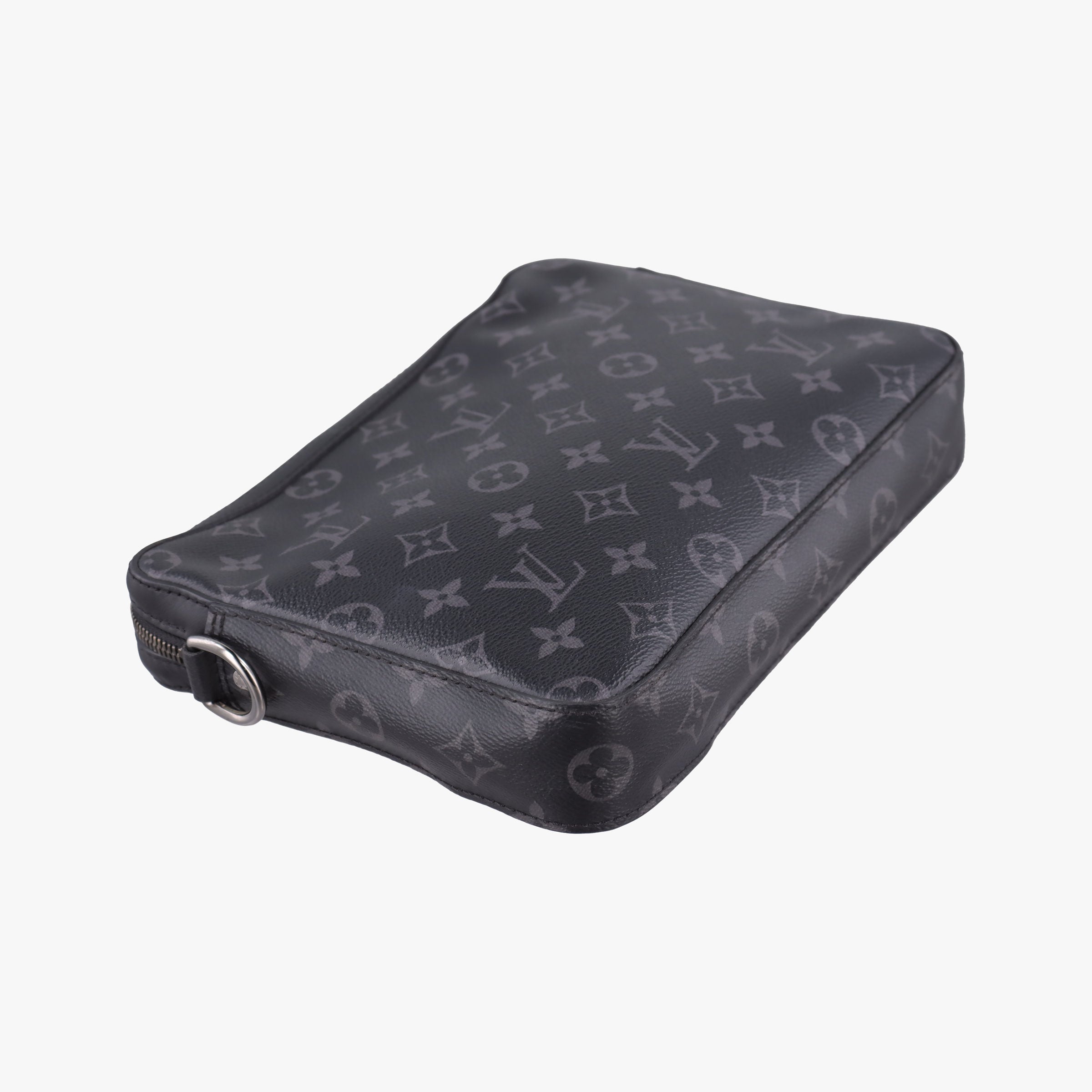 Secondhand Louis Vuitton Trio Messenger black Monogram Eclipse Reverse M69443 shoulderbag | stylenewstar