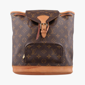 Vintage Louis Vuitton MONTSOURIS GM brown Monogram Canvas M51135 backpack/rucksack | stylenewstar