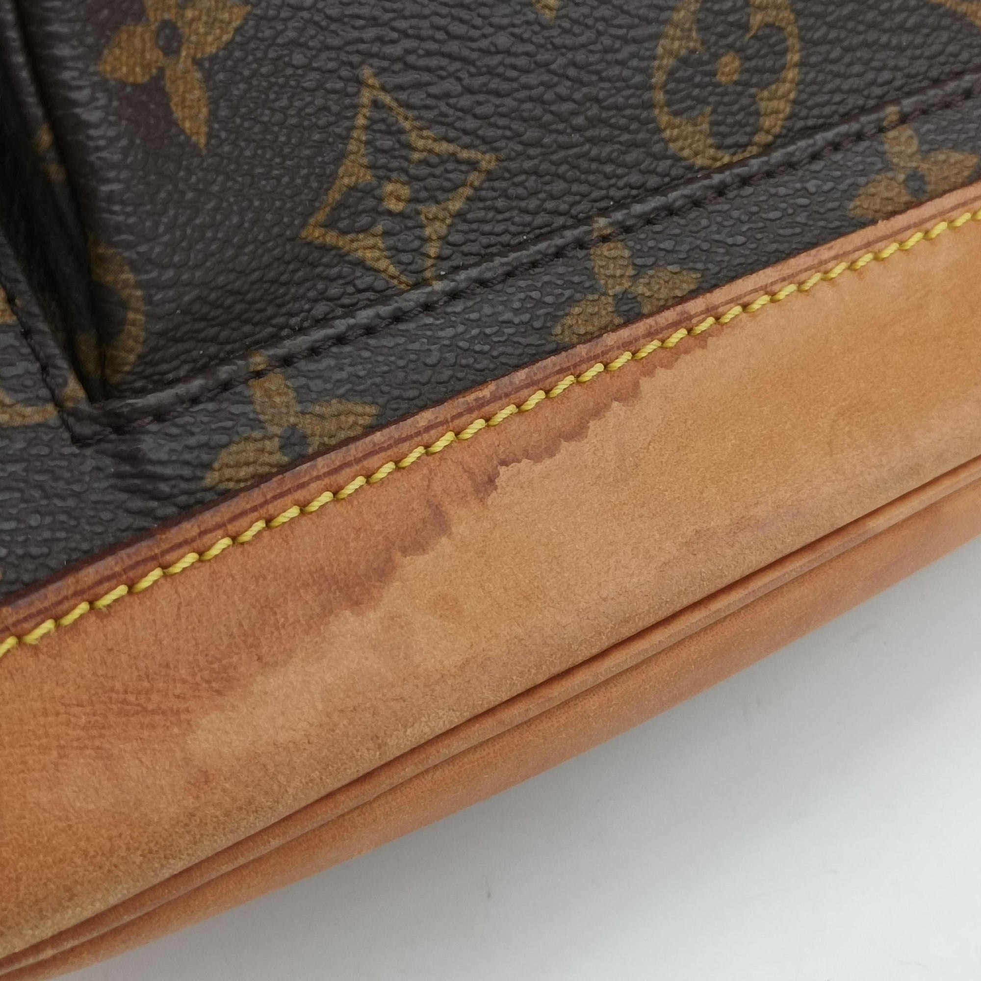 Vintage Louis Vuitton MONTSOURIS GM brown Monogram Canvas M51135 backpack/rucksack | stylenewstar
