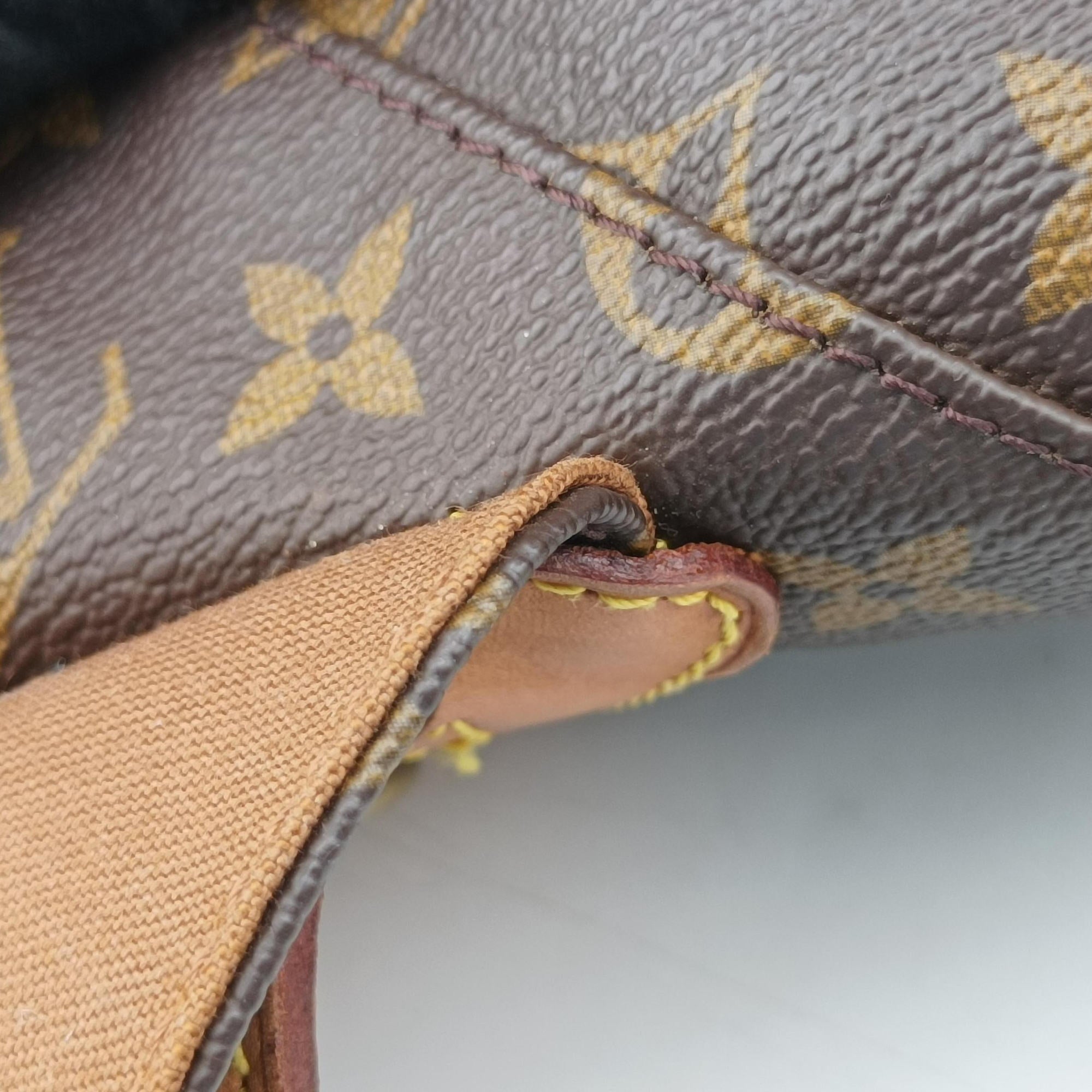 Vintage Louis Vuitton MONTSOURIS GM brown Monogram Canvas M51135 backpack/rucksack | stylenewstar
