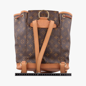 Vintage Louis Vuitton MONTSOURIS GM brown Monogram Canvas M51135 backpack/rucksack | stylenewstar