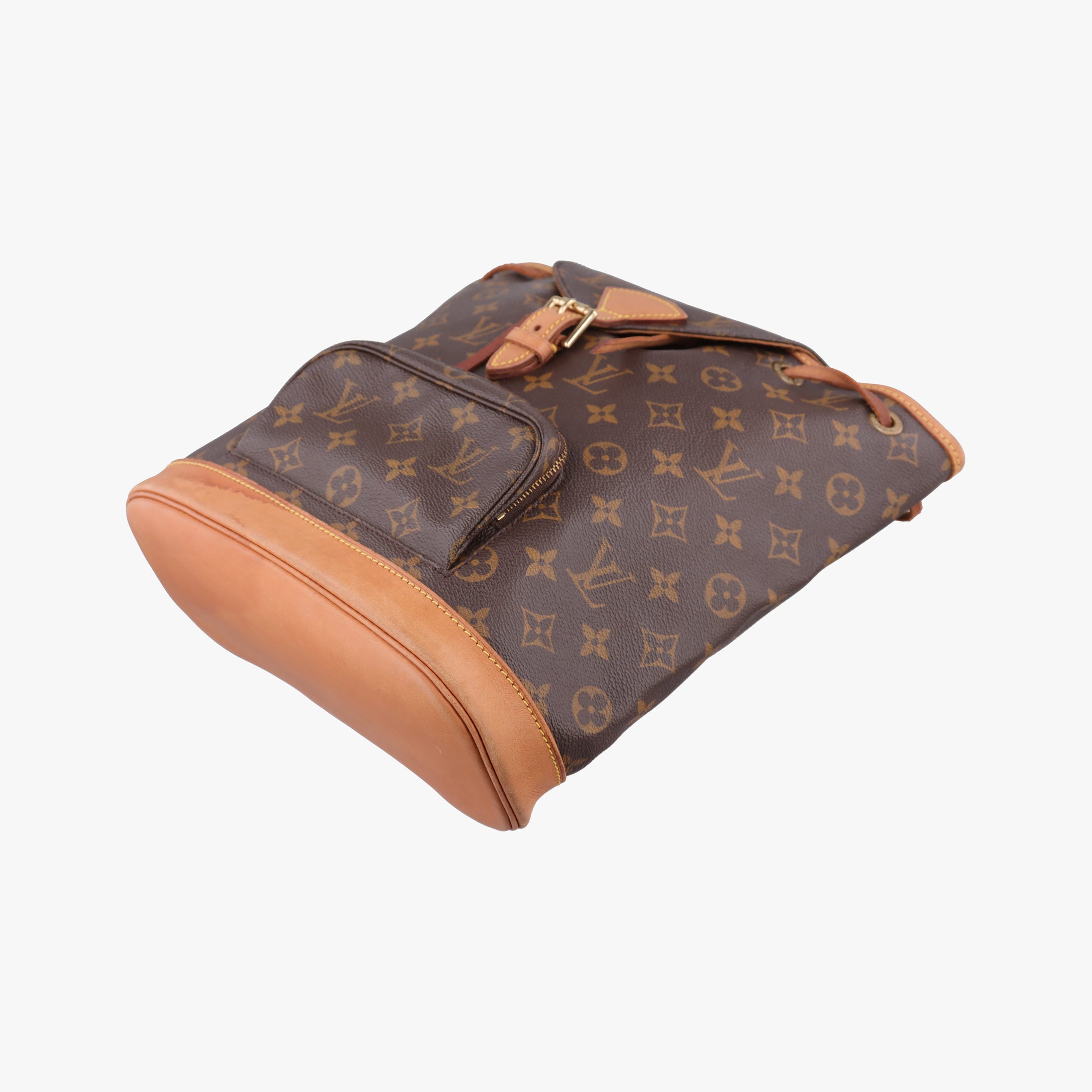 Vintage Louis Vuitton MONTSOURIS GM brown Monogram Canvas M51135 backpack/rucksack | stylenewstar