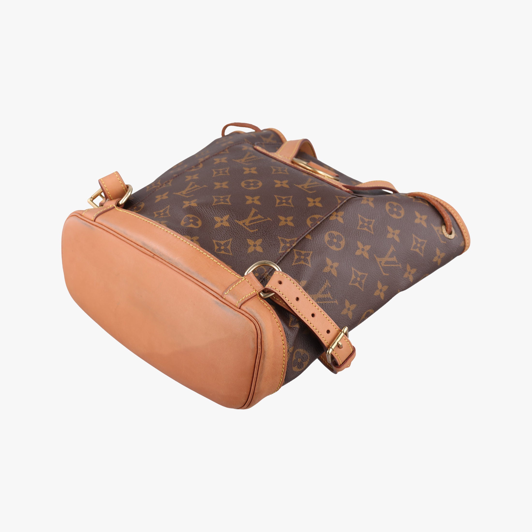 Vintage Louis Vuitton MONTSOURIS GM brown Monogram Canvas M51135 backpack/rucksack | stylenewstar