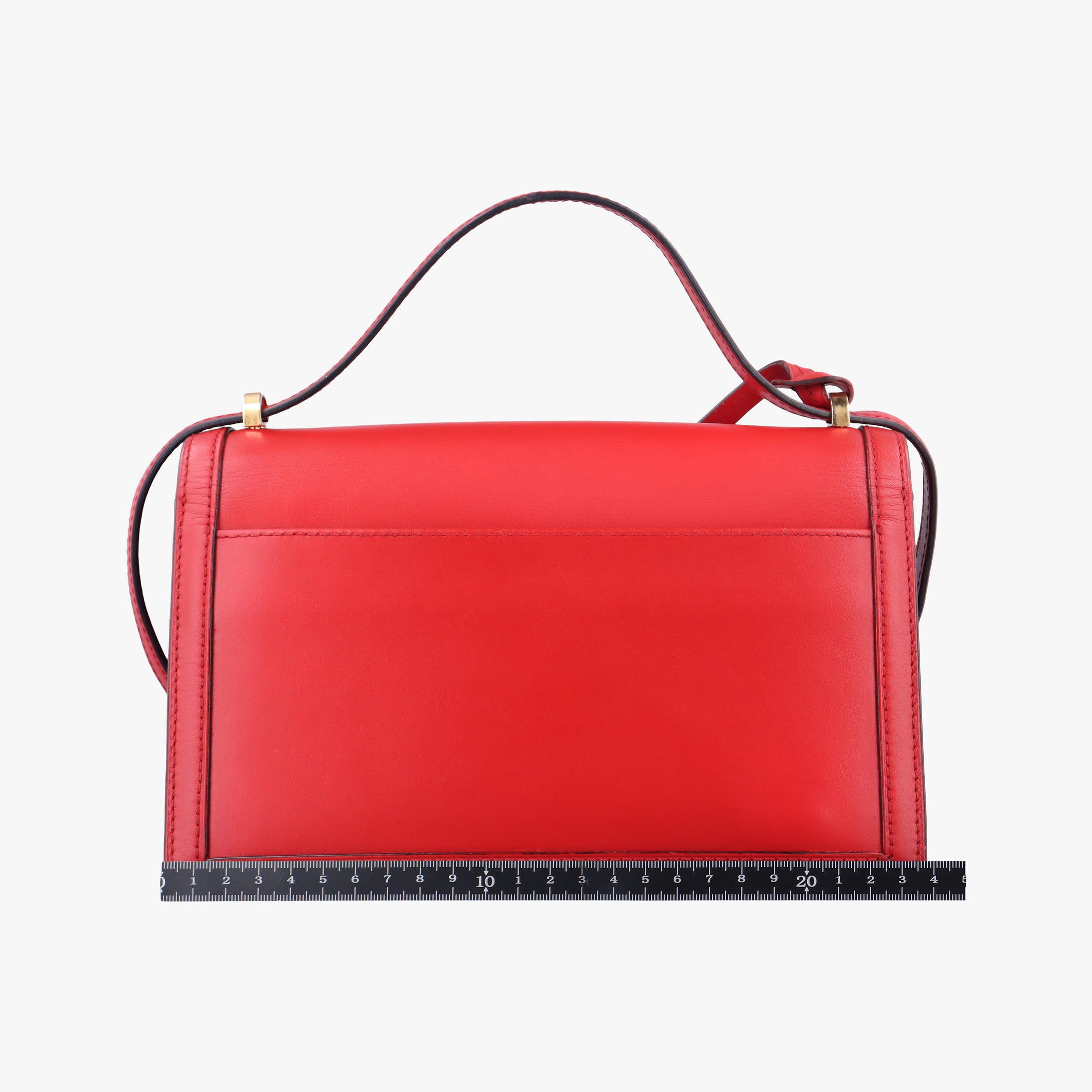 Pre-owned Loewe Barcelona Red Leather  shoulderbag | stylenewstar