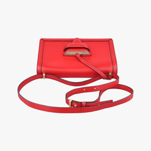Pre-owned Loewe Barcelona Red Leather  shoulderbag | stylenewstar