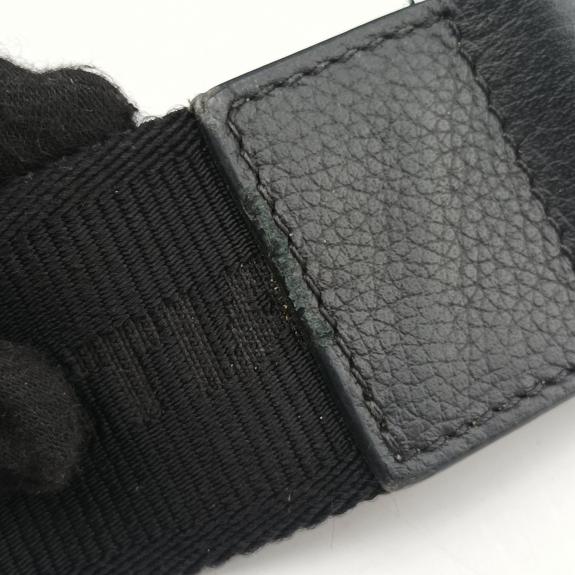 Vintage Christian Dior Saddlebags Gray×Navy×Black Jacquard×Leather  bum bag/waist bag | stylenewstar