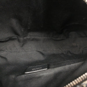 Vintage Christian Dior Saddlebags Gray×Navy×Black Jacquard×Leather  bum bag/waist bag | stylenewstar