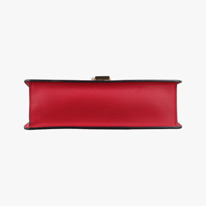 Pre-owned Gucci Sylvie Red Leather 421882 shoulderbag | stylenewstar