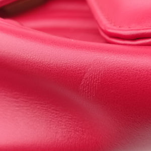 Secondhand Gucci GG Marmont Red Leather 443497 shoulderbag | stylenewstar