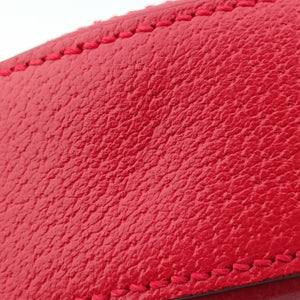 Pre-owned Gucci GG supreme Apple Red×beige PVC coated canvas×Leather 625216 shoulderbag | stylenewstar