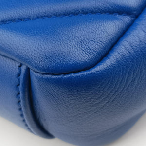 Secondhand Yves Saint Laurent Baby Chai Blue Leather 399289 shoulderbag | stylenewstar