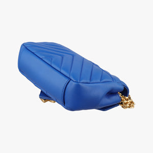 Secondhand Yves Saint Laurent Baby Chai Blue Leather 399289 shoulderbag | stylenewstar
