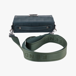 Vintage Fendi Soft Trunk Green Leather 7VA565 shoulderbag | stylenewstar