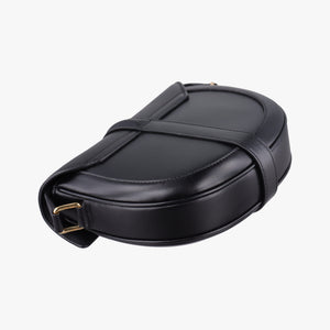 Pre-owned Celine Small Besace 16 Black Leather 188013 shoulderbag | stylenewstar
