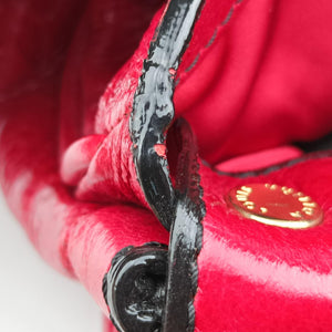 Pre-owned Louis Vuitton Monogram Glossy My Deer Enigme Rouge Monogram Empreinte M40280 clutchbag | stylenewstar