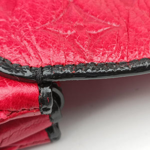 Pre-owned Louis Vuitton Monogram Glossy My Deer Enigme Rouge Monogram Empreinte M40280 clutchbag | stylenewstar