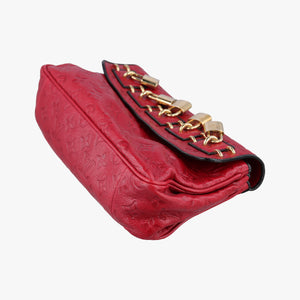 Pre-owned Louis Vuitton Monogram Glossy My Deer Enigme Rouge Monogram Empreinte M40280 clutchbag | stylenewstar