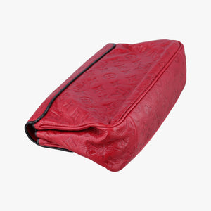 Pre-owned Louis Vuitton Monogram Glossy My Deer Enigme Rouge Monogram Empreinte M40280 clutchbag | stylenewstar