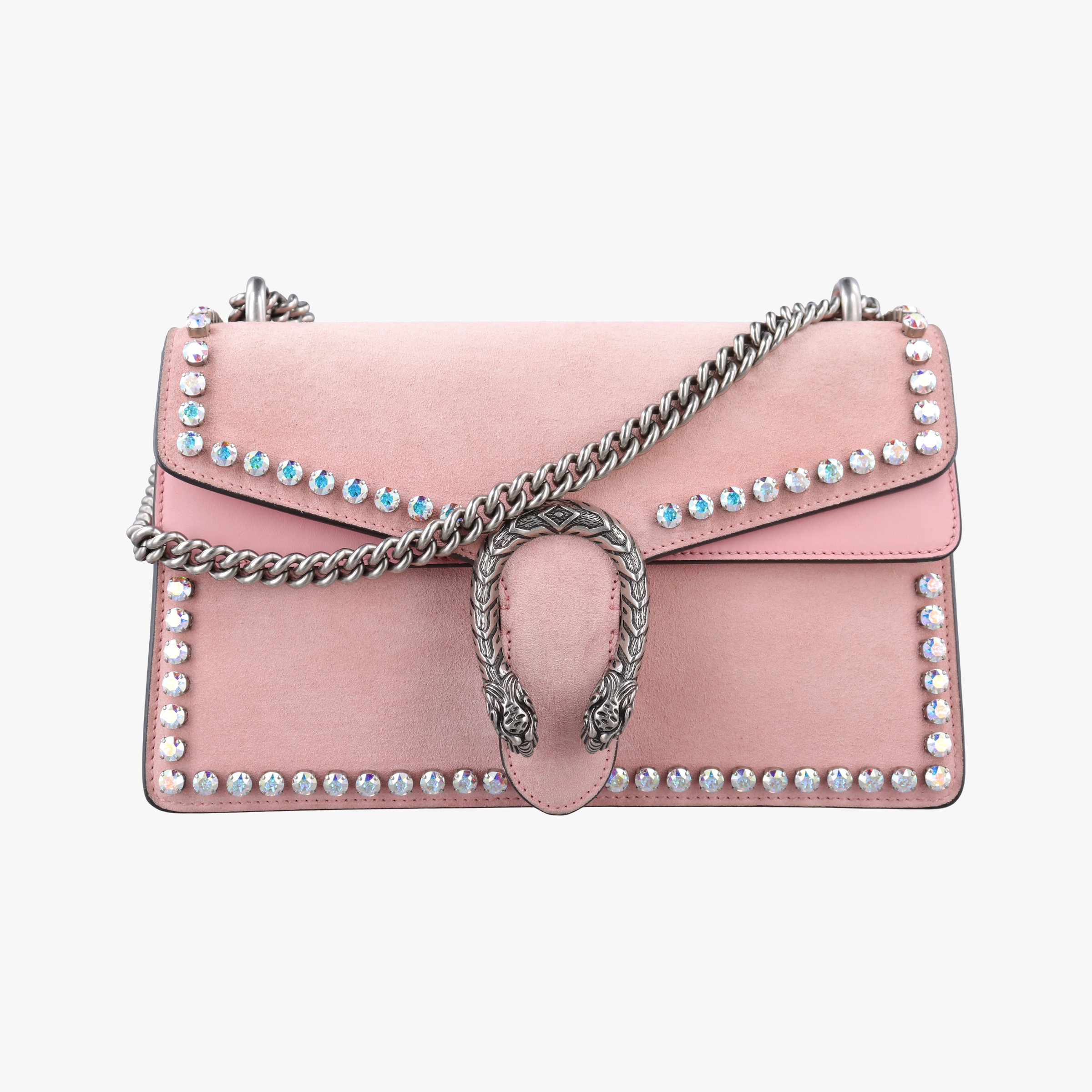 Vintage Gucci Dionysus Pink Suede x Leather 400249 shoulderbag | stylenewstar