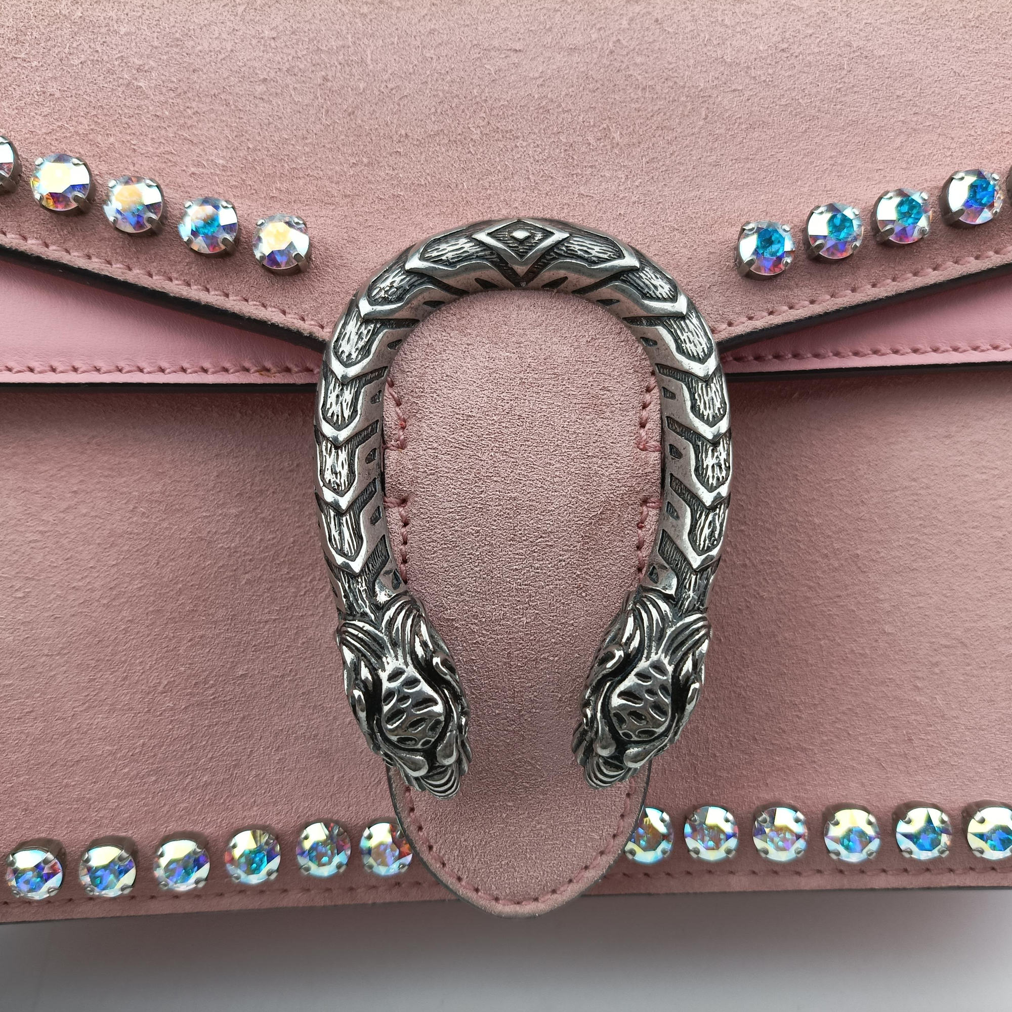 Vintage Gucci Dionysus Pink Suede x Leather 400249 shoulderbag | stylenewstar