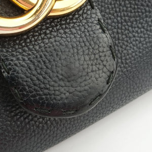 Pre-owned Gucci GG Marmont Black Leather 421890 shoulderbag | stylenewstar