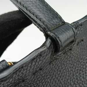 Pre-owned Gucci GG Marmont Black Leather 421890 shoulderbag | stylenewstar