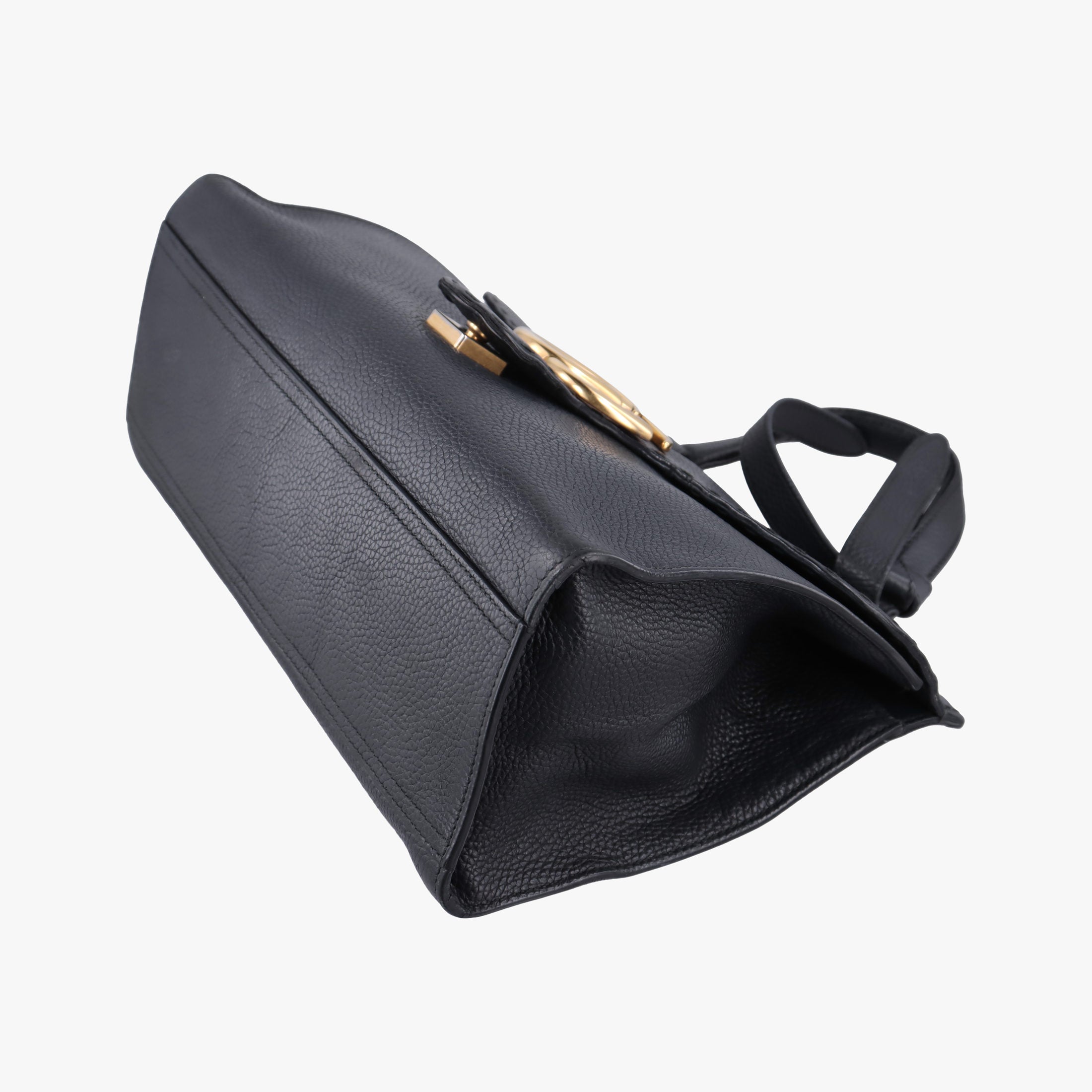 Pre-owned Gucci GG Marmont Black Leather 421890 shoulderbag | stylenewstar