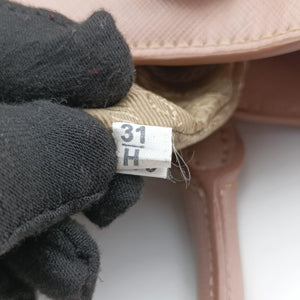 Pre-owned Prada Galleria Pink SAFFIANO Leather BN1786 shoulderbag | stylenewstar