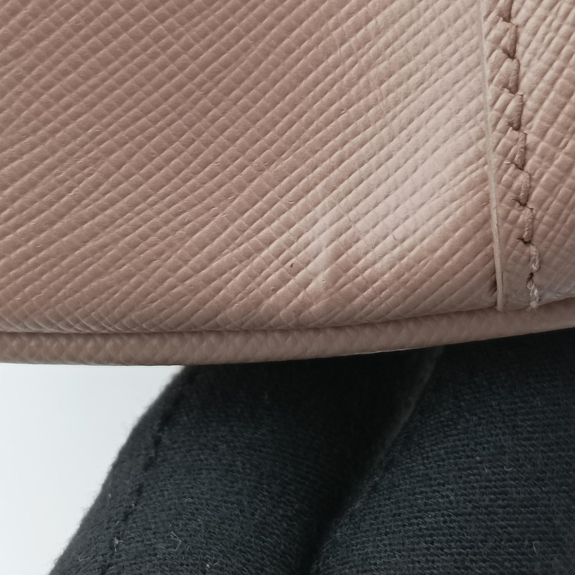 Pre-owned Prada Galleria Pink SAFFIANO Leather BN1786 shoulderbag | stylenewstar