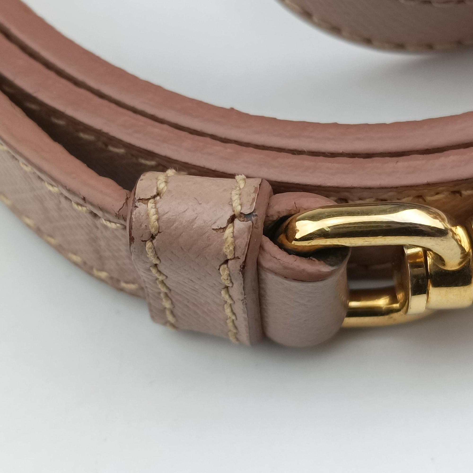 Pre-owned Prada Galleria Pink SAFFIANO Leather BN1786 shoulderbag | stylenewstar